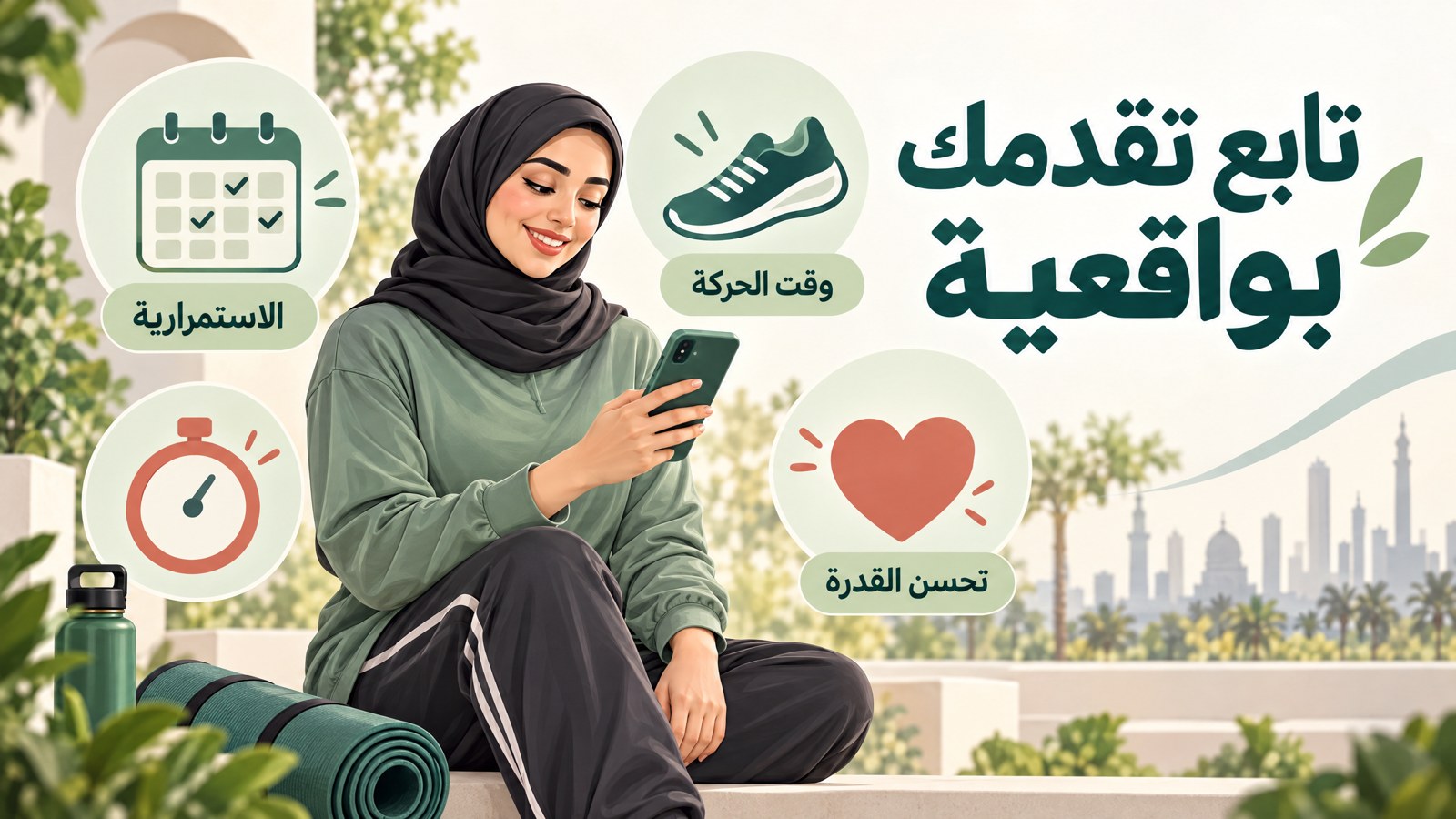 تسجيل النشاط الرياضي ومتابعة التقدم دون التركيز على أرقام السعرات